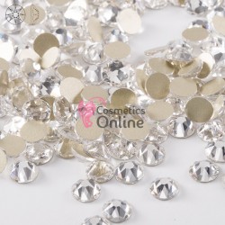 Strasuri din cristale pentru make-up, model Gold SM001 Silver